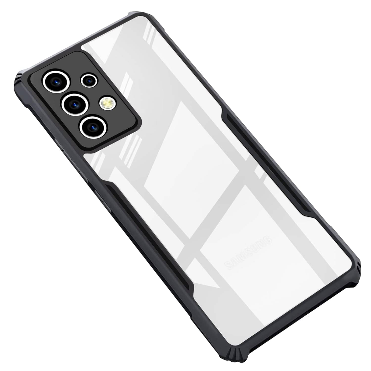     			Case Vault Covers Shock Proof Case Compatible For Polycarbonate Samsung galaxy A73 5G ( Pack of 1 )