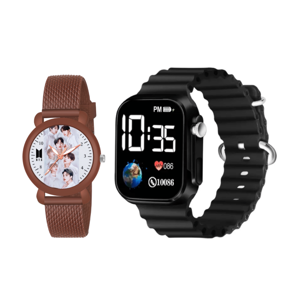     			DECLASSE Brown Plastic Analog Womens Watch