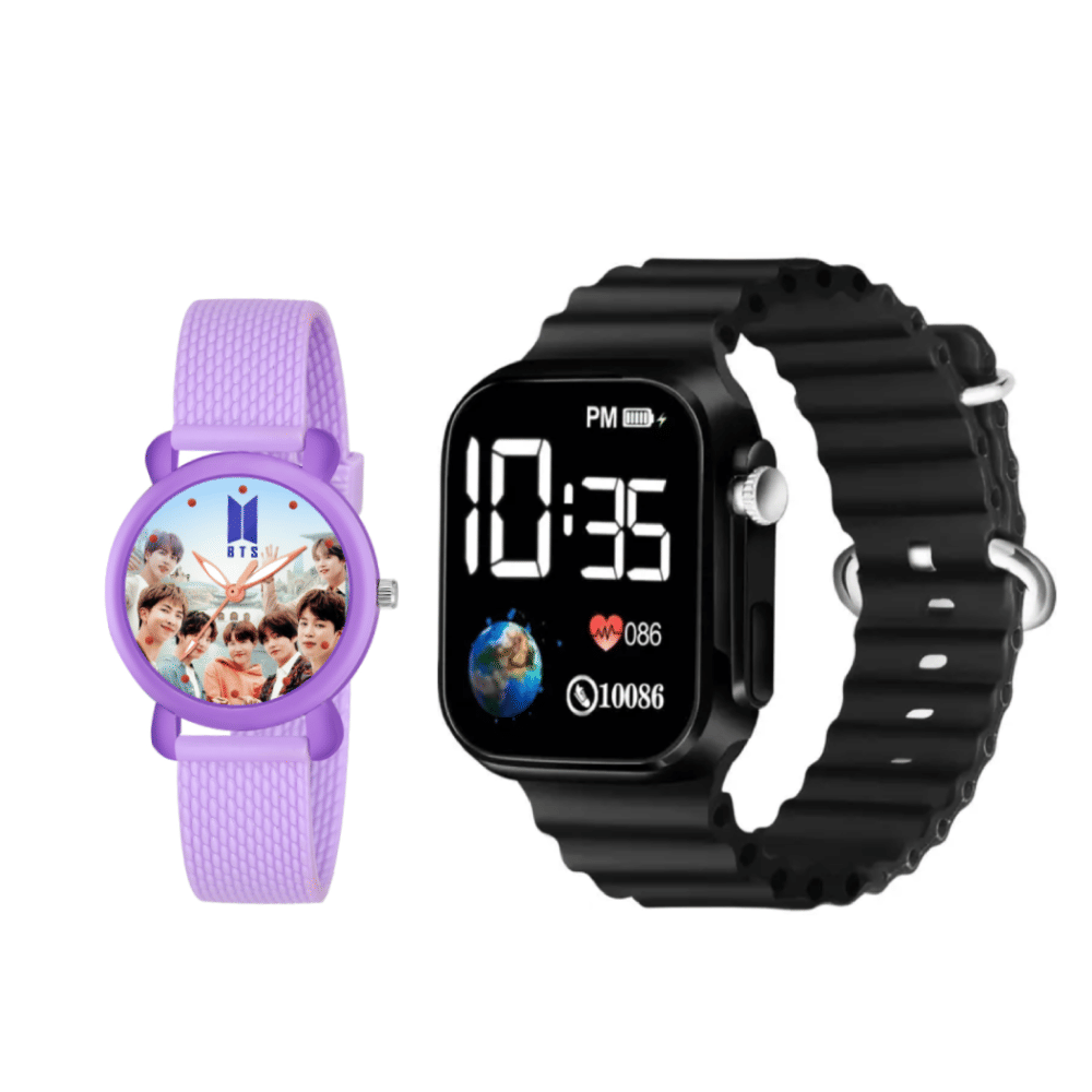     			DECLASSE Purple Plastic Analog Men's Watch