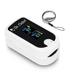 Dr. Odin Pulse Oximeter FS20E Flexible finger chamber One-button operation waveform (Pack of 1)