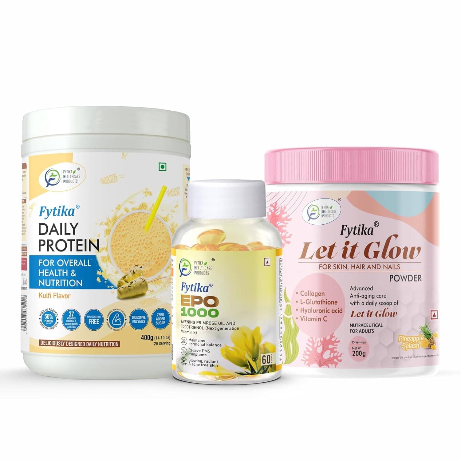     			FYTIKA Protein +EPO 1000+ Let it Glow 3 gm