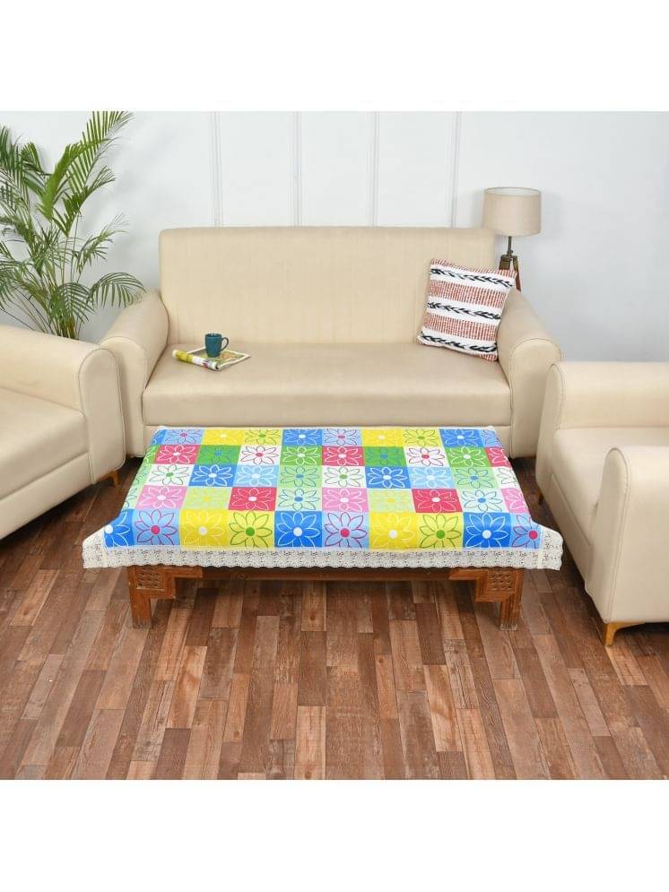 GoCose Home Printed Cotton 4 Seater Rectangle Table Cover ( 101 x 152 ) cm Pack of 1 Multicolor GoCose Home Printed Cotton 4 Seater Rectangle Table Cover ( 101 x 152 ) cm Pack of 1 Multicolor