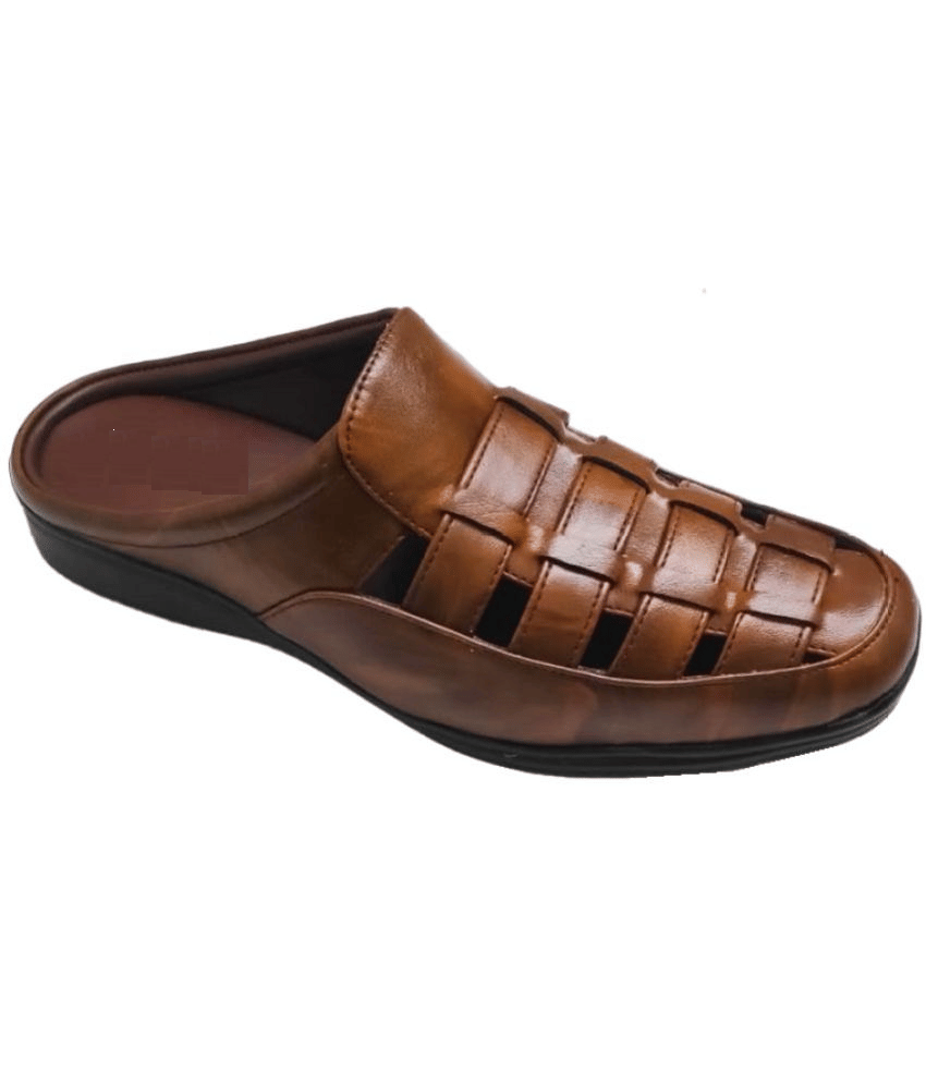 INFINITRENZ - Brown Men's Sandals