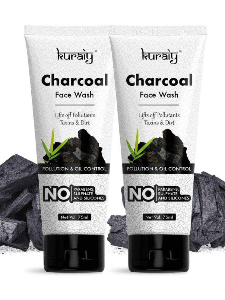 KURAIY Bright Miracle Face wash with 10X Power of Charcoal Face Wash (75 ml) KURAIY Bright Miracle Face wash with 10X Power of Charcoal Face Wash (75 ml)