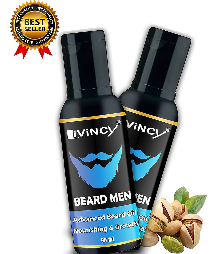 LIVINCY Argan Oil Promotes Beard Growth Beard Oil 100 ml - Beard Care and Tools | Buy online on ZillyBuy