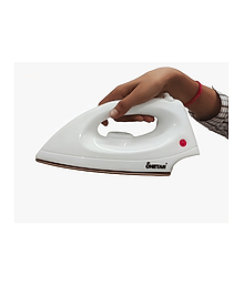 My Chetan Shiny Dry iron White 1100 watt Dry Iron