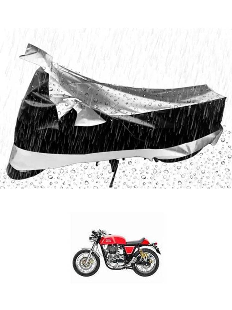     			RONISH Bike Body Cover for Royal Enfield Continental GT ( Pack of 1 ) , Silver