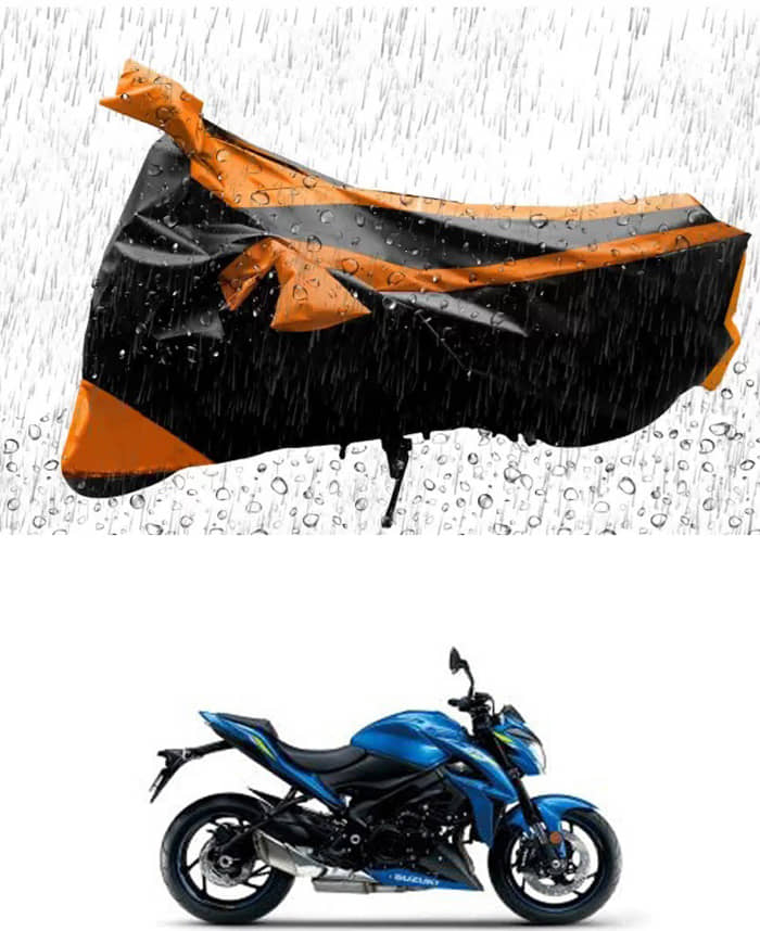 RONISH Bike Body Cover for Suzuki All Bike Models ( Pack of 1 ) , Orange