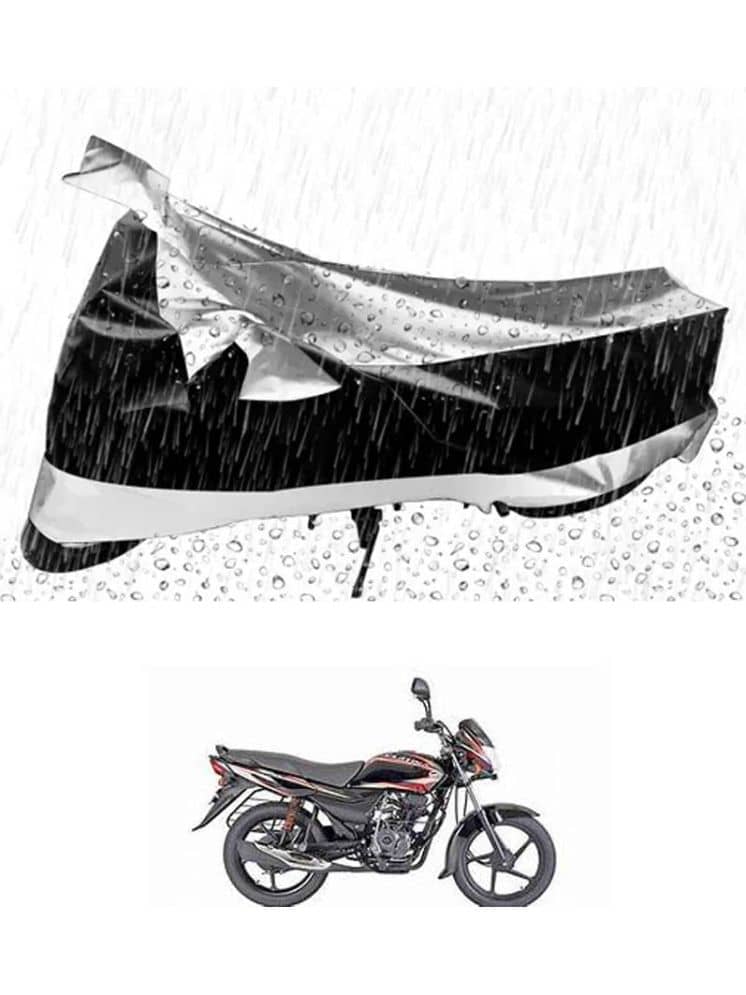 RONISH Bike Body Cover for Bajaj Platina ( Pack of 1 ) , Silver