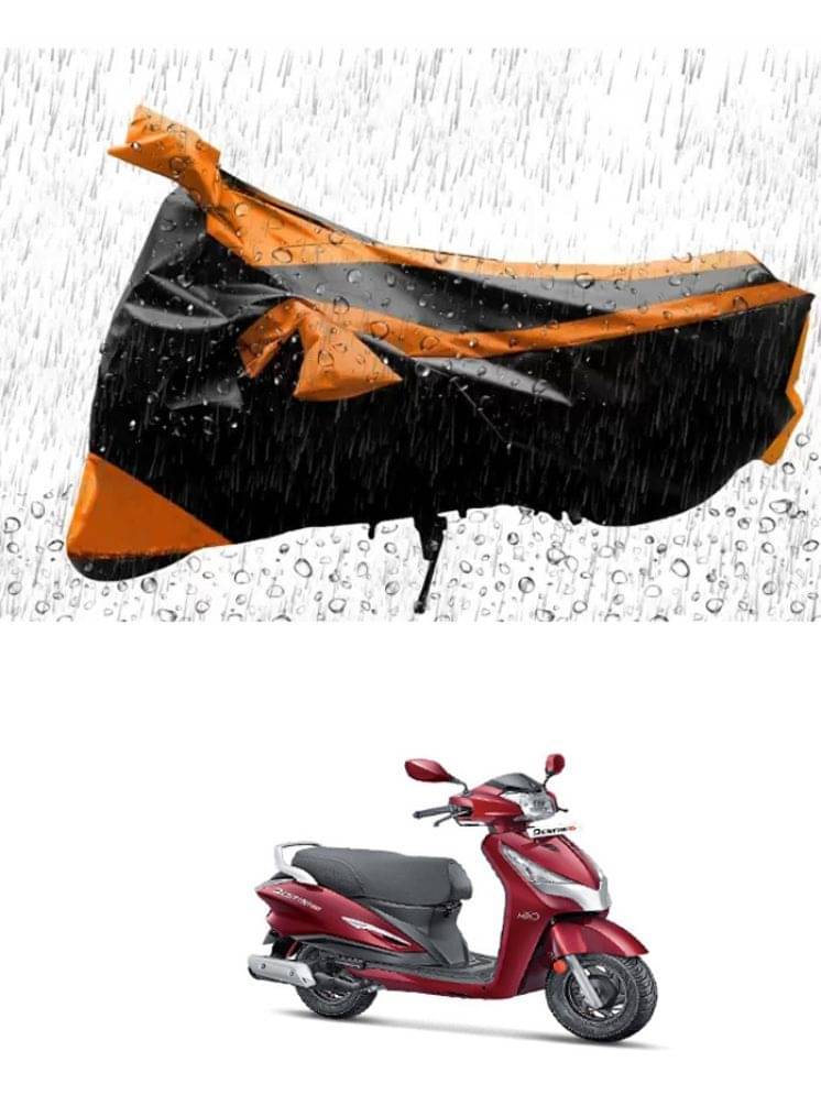 RONISH Bike Body Cover for Hero All Bike Models ( Pack of 1 ) , Orange RONISH Bike Body Cover for Hero All Bike Models ( Pack of 1 ) , Orange