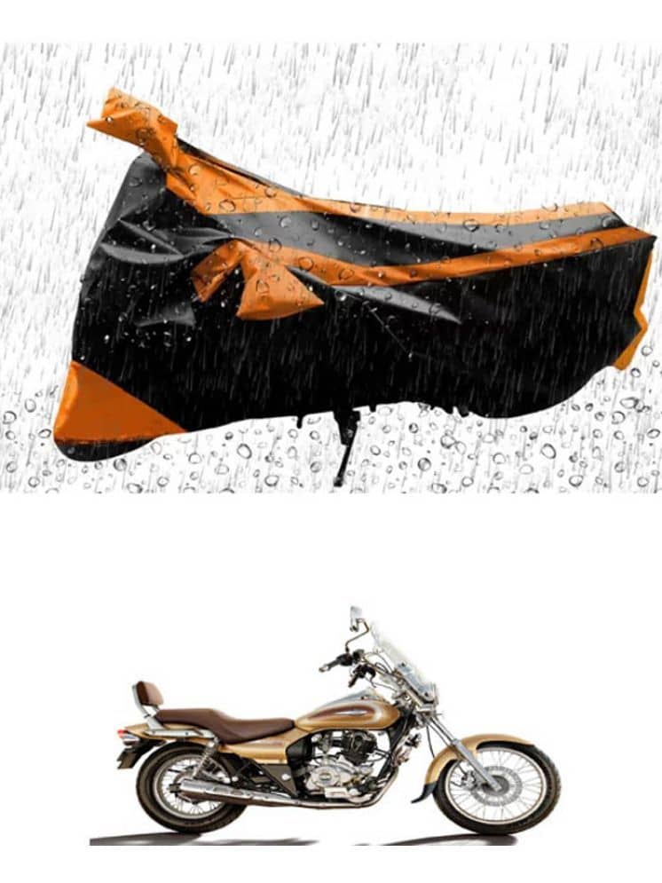 RONISH Bike Body Cover for Bajaj Avenger ( Pack of 1 ) , Orange