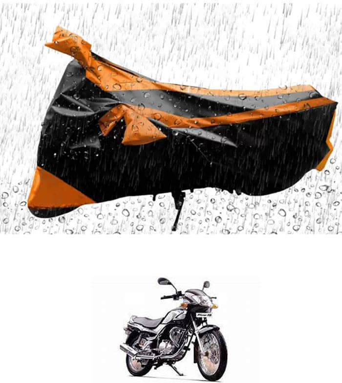 RONISH Bike Body Cover for TVS Fiero F2 ( Pack of 1 ) , Orange