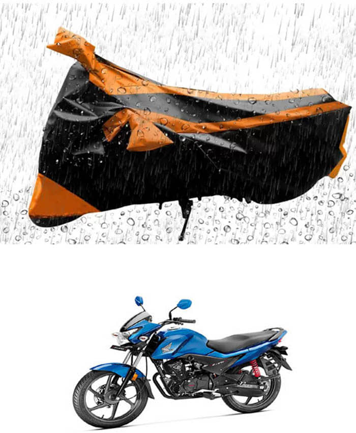 RONISH Bike Body Cover for Honda Livo ( Pack of 1 ) , Orange