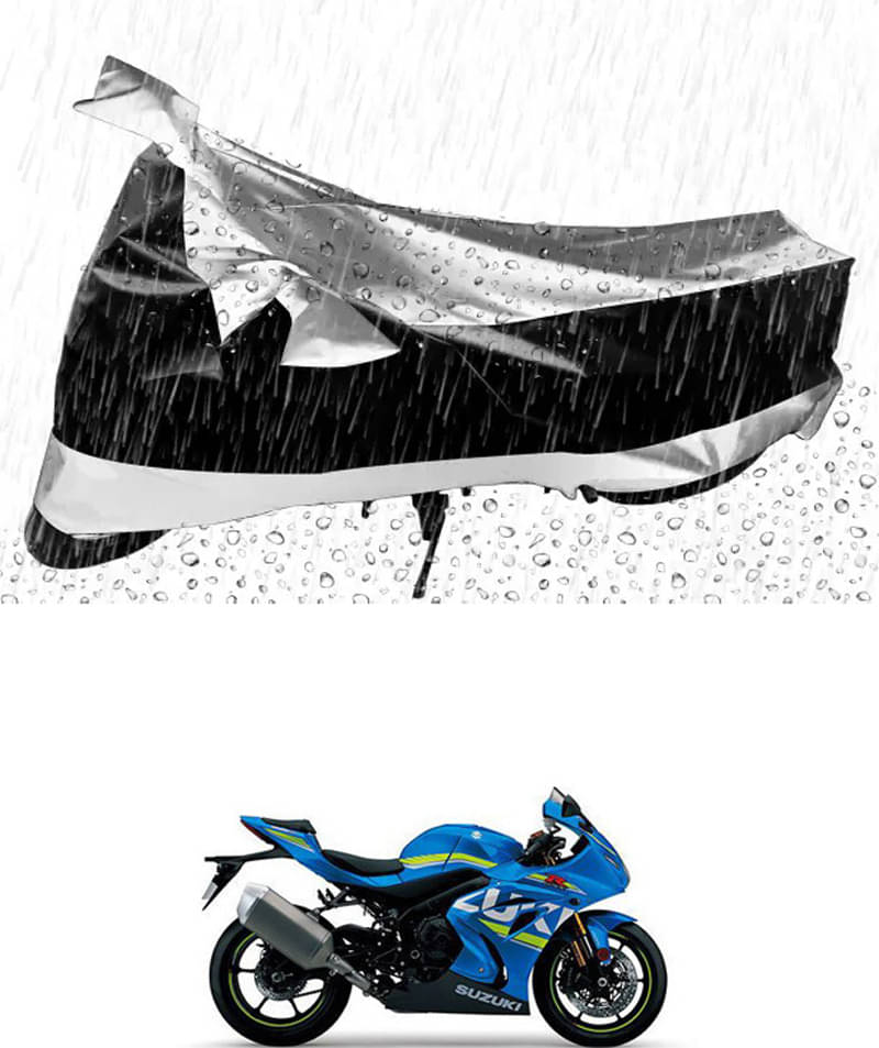 RONISH Bike Body Cover for Suzuki GSX R1000 ( Pack of 1 ) , Silver RONISH Bike Body Cover for Suzuki GSX R1000 ( Pack of 1 ) , Silver