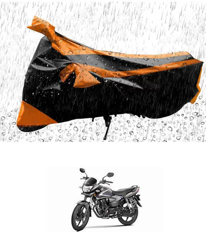 RONISH Bike Body Cover for Honda CB Shine ( Pack of 1 ) , Orange