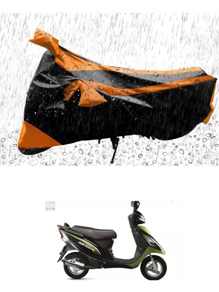 RONISH Bike Body Cover for TVS Streek ( Pack of 1 ) , Orange RONISH Bike Body Cover for TVS Streek ( Pack of 1 ) , Orange