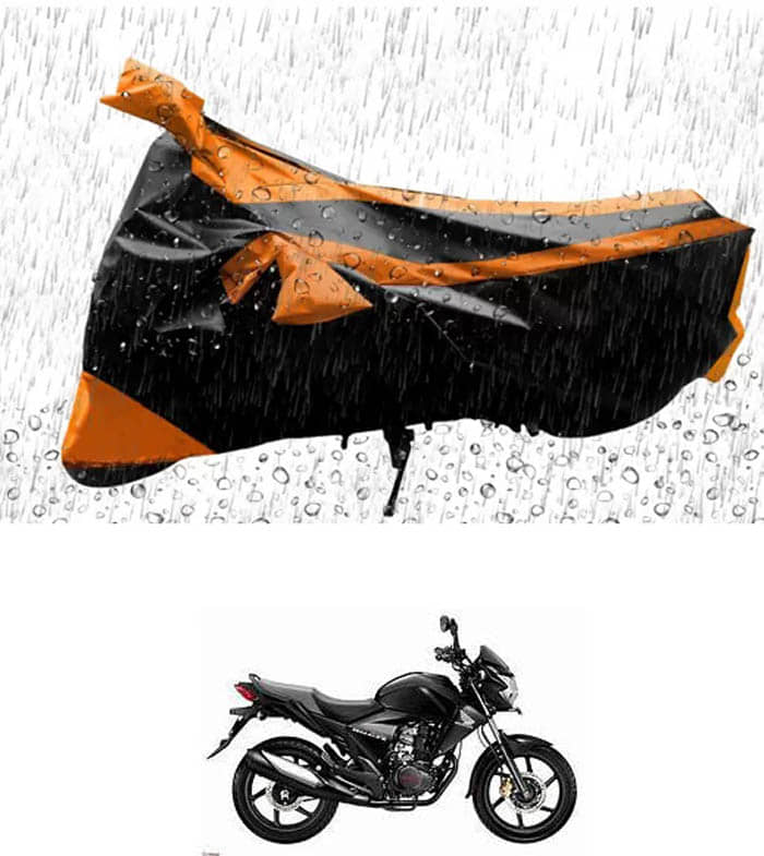RONISH Bike Body Cover for Honda CB Unicorn ( Pack of 1 ) , Orange