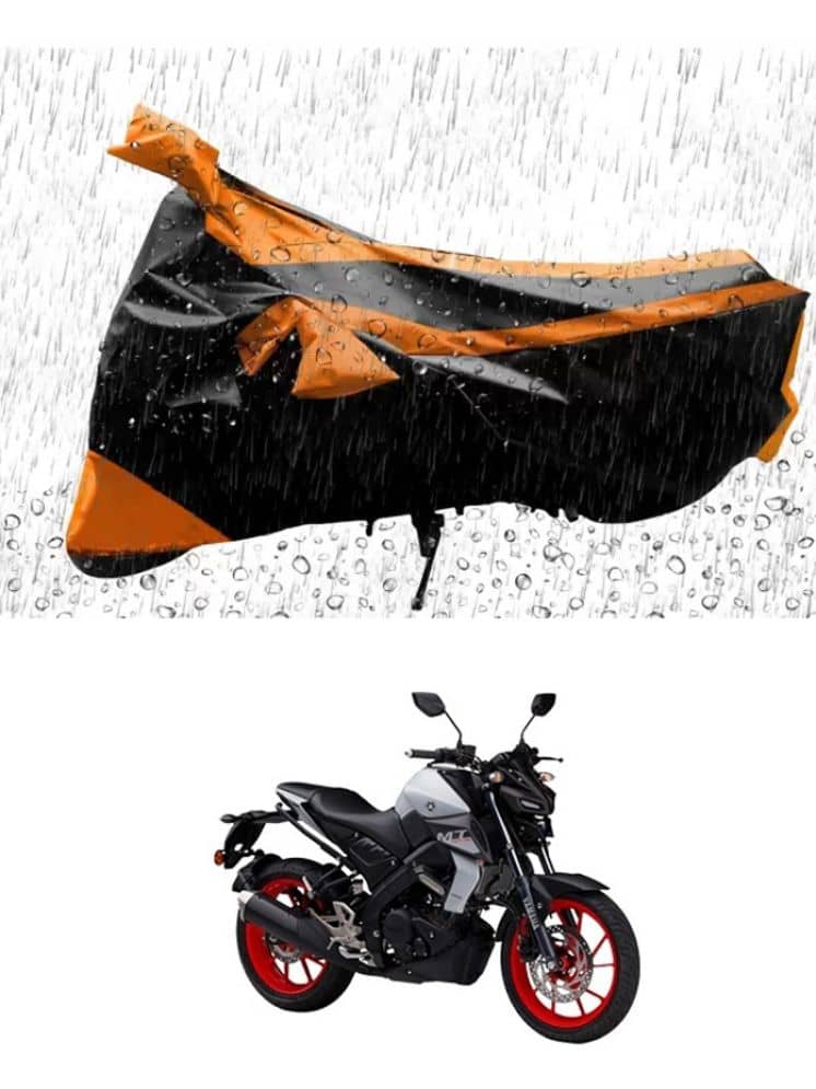 RONISH Bike Body Cover for Yamaha All Bike Models ( Pack of 1 ) , Orange