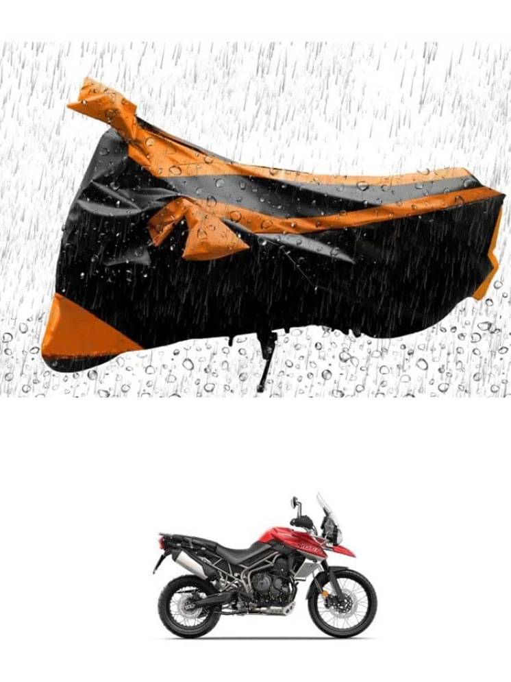 RONISH Bike Body Cover for Triumph All Bike Models ( Pack of 1 ) , Orange     			RONISH Bike Body Cover for Triumph All Bike Models ( Pack of 1 ) , Orange