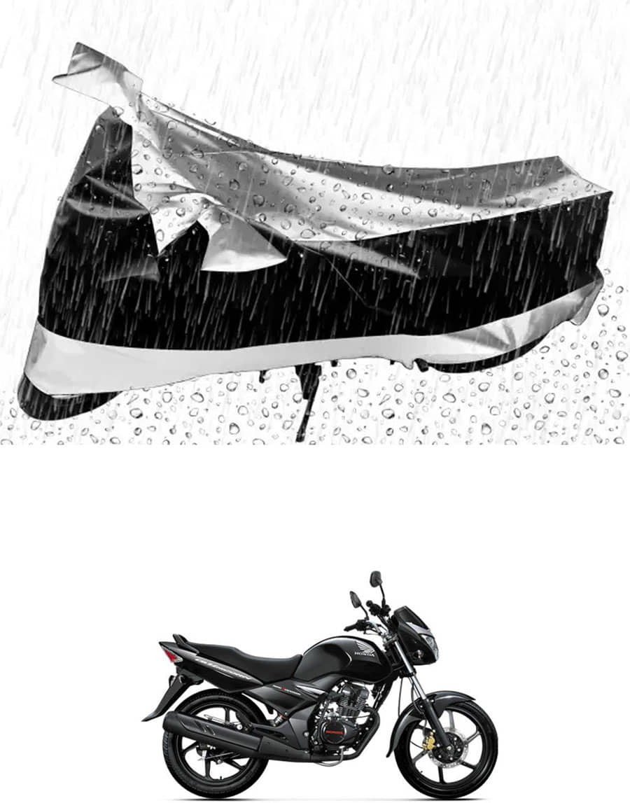 RONISH Bike Body Cover for Honda CB Unicorn 150 ( Pack of 1 ) , Silver