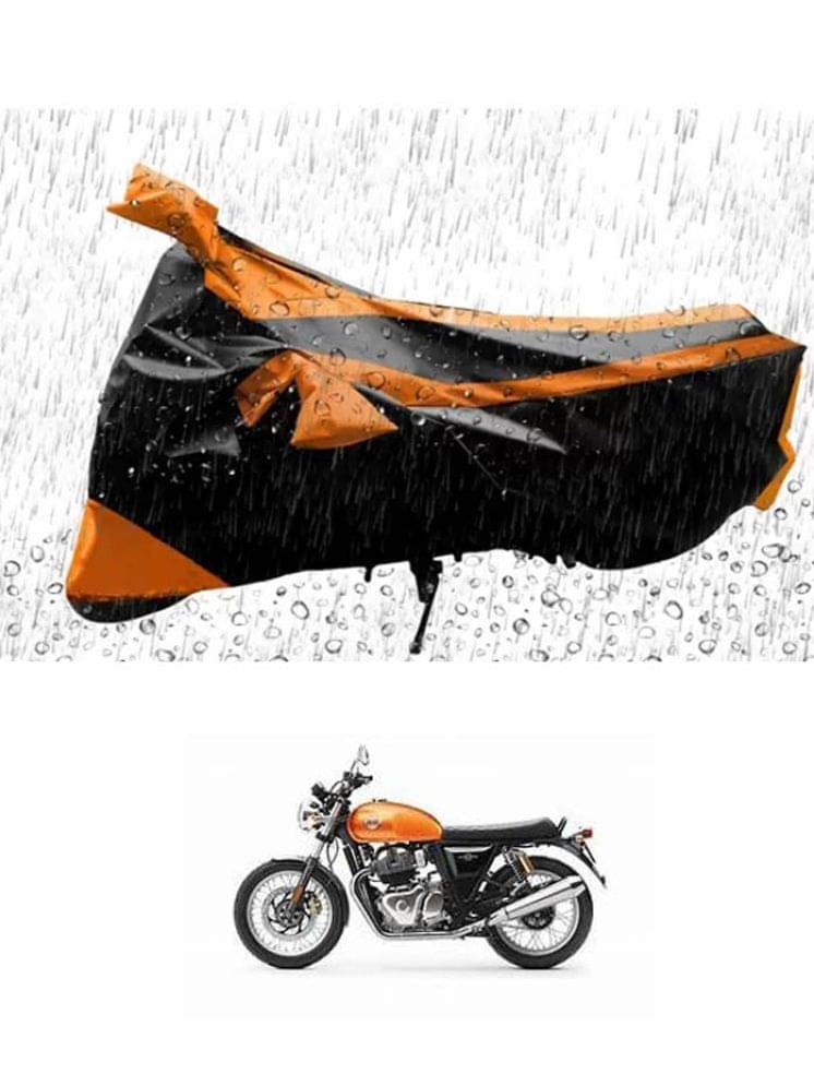 RONISH Bike Body Cover for Royal Enfield All Bike Models ( Pack of 1 ) , Orange     			RONISH Bike Body Cover for Royal Enfield All Bike Models ( Pack of 1 ) , Orange