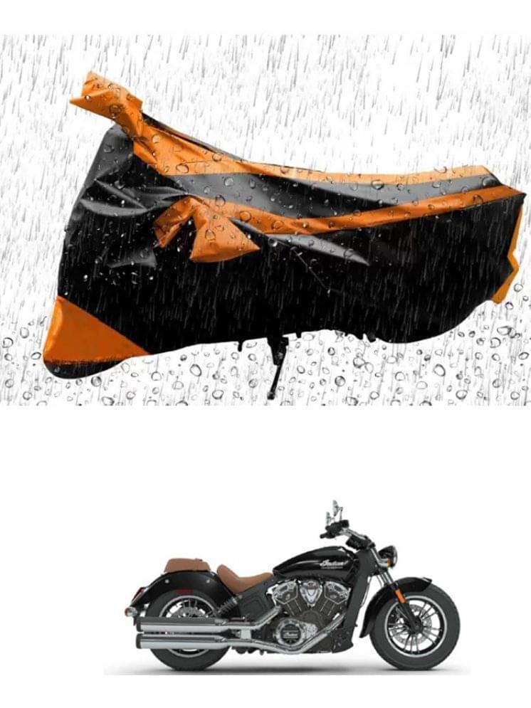 RONISH Bike Body Cover for Indian Scout ( Pack of 1 ) , Orange     			RONISH Bike Body Cover for Indian Scout ( Pack of 1 ) , Orange