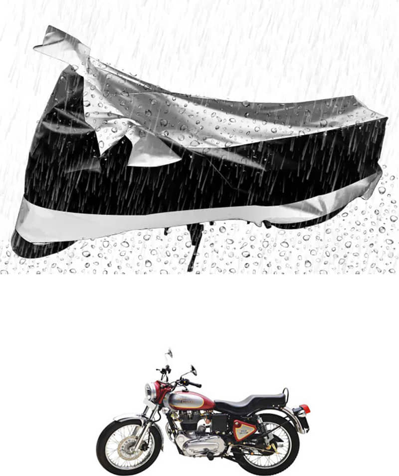 RONISH Bike Body Cover for Royal Enfield Electra 5S ( Pack of 1 ) , Silver