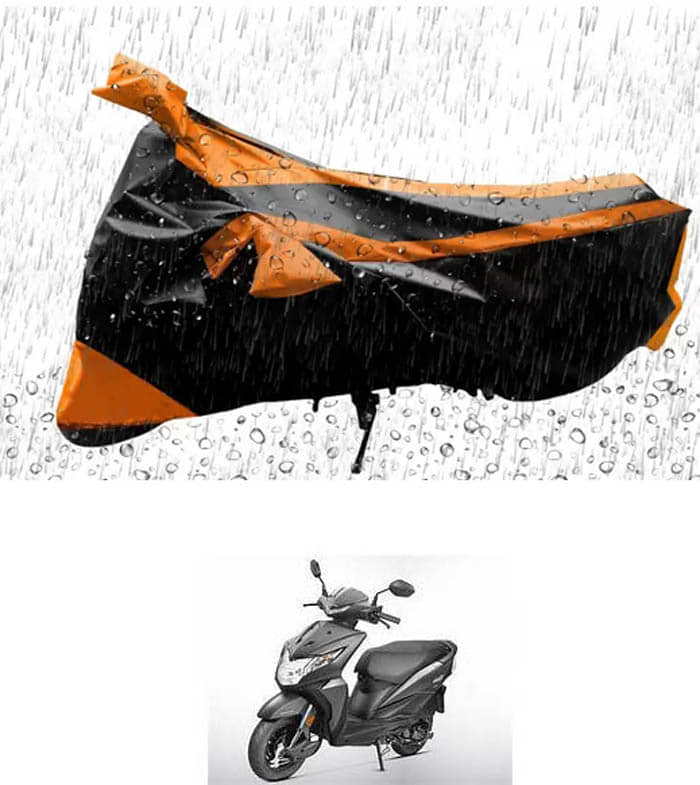RONISH Bike Body Cover for Honda Dio ( Pack of 1 ) , Orange