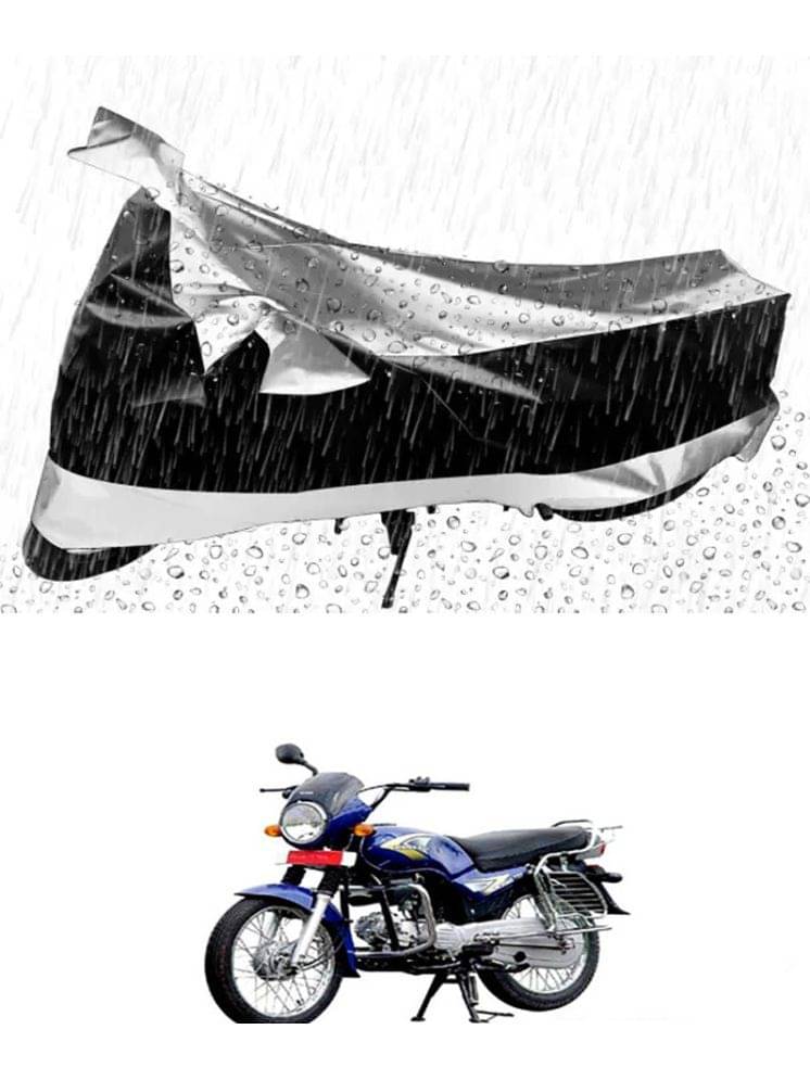 RONISH Bike Body Cover for Kinetic Boss ( Pack of 1 ) , Silver RONISH Bike Body Cover for Kinetic Boss ( Pack of 1 ) , Silver