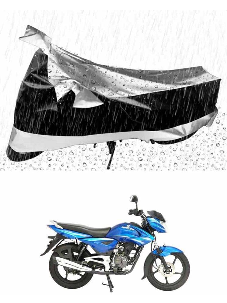 RONISH Bike Body Cover for Bajaj XCD 135 ( Pack of 1 ) , Silver RONISH Bike Body Cover for Bajaj XCD 135 ( Pack of 1 ) , Silver
