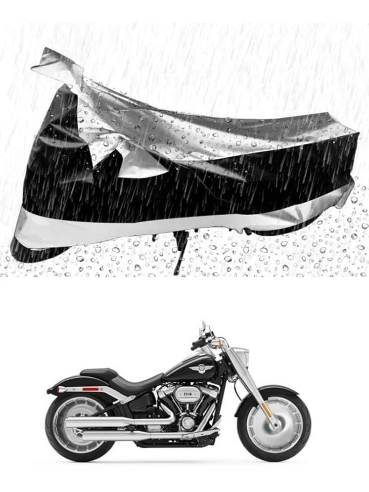     			RONISH Bike Body Cover for Yamaha Fat Boy ( Pack of 1 ) , Silver