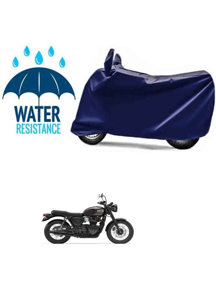 RONISH Bike Body Cover for Triumph Bonneville T100 ( Pack of 1 ) , Blue     			RONISH Bike Body Cover for Triumph Bonneville T100 ( Pack of 1 ) , Blue