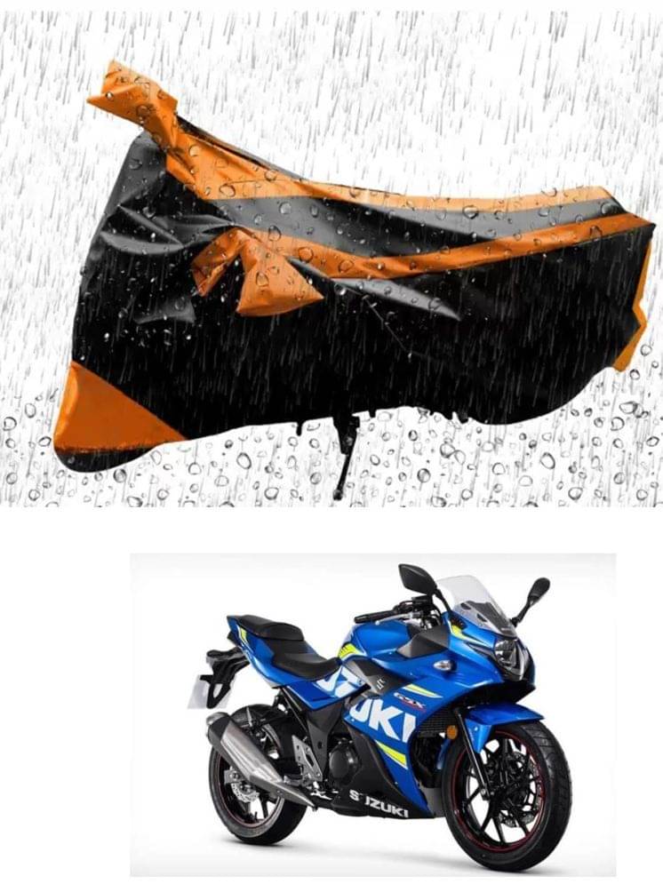 RONISH Bike Body Cover for Suzuki All Bike Models ( Pack of 1 ) , Orange RONISH Bike Body Cover for Suzuki All Bike Models ( Pack of 1 ) , Orange