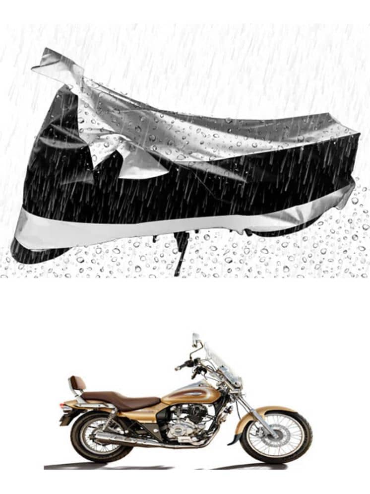RONISH Bike Body Cover for Bajaj Avenger ( Pack of 1 ) , Silver