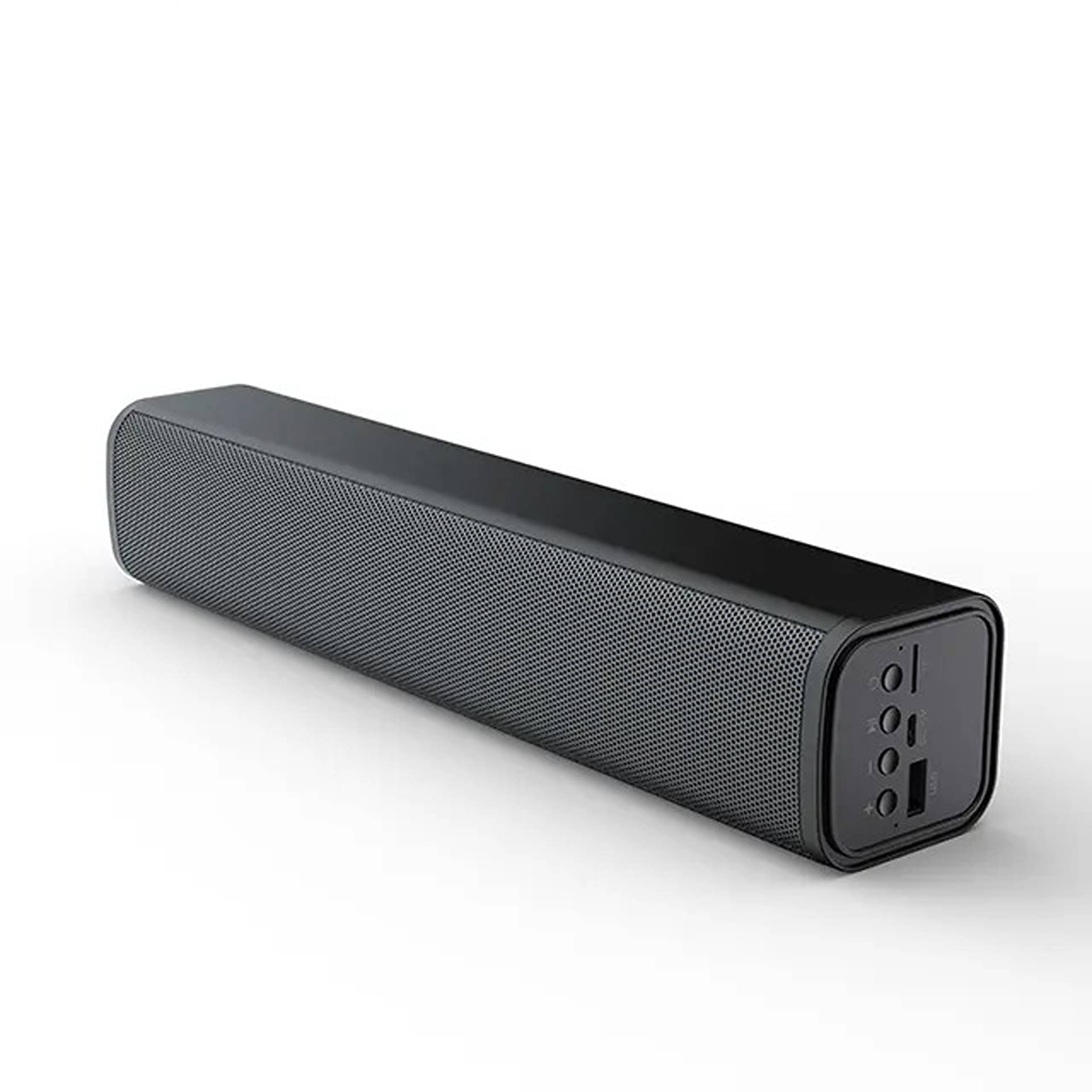     			VERONIC SOUNBAR 10 W Bluetooth Speaker Bluetooth V 5.1 with USB,SD card Slot,Aux Playback Time 10 hrs Black