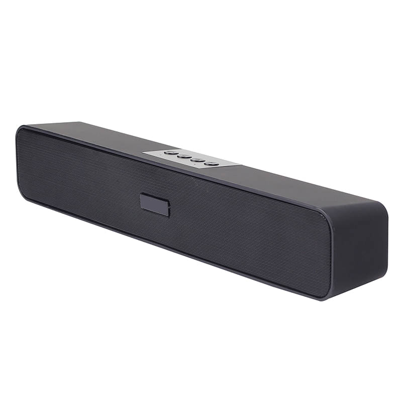     			VERONIC SOUNDBAR 10 W Bluetooth Speaker Bluetooth V 5.1 with USB,SD card Slot,Aux Playback Time 10 hrs Black