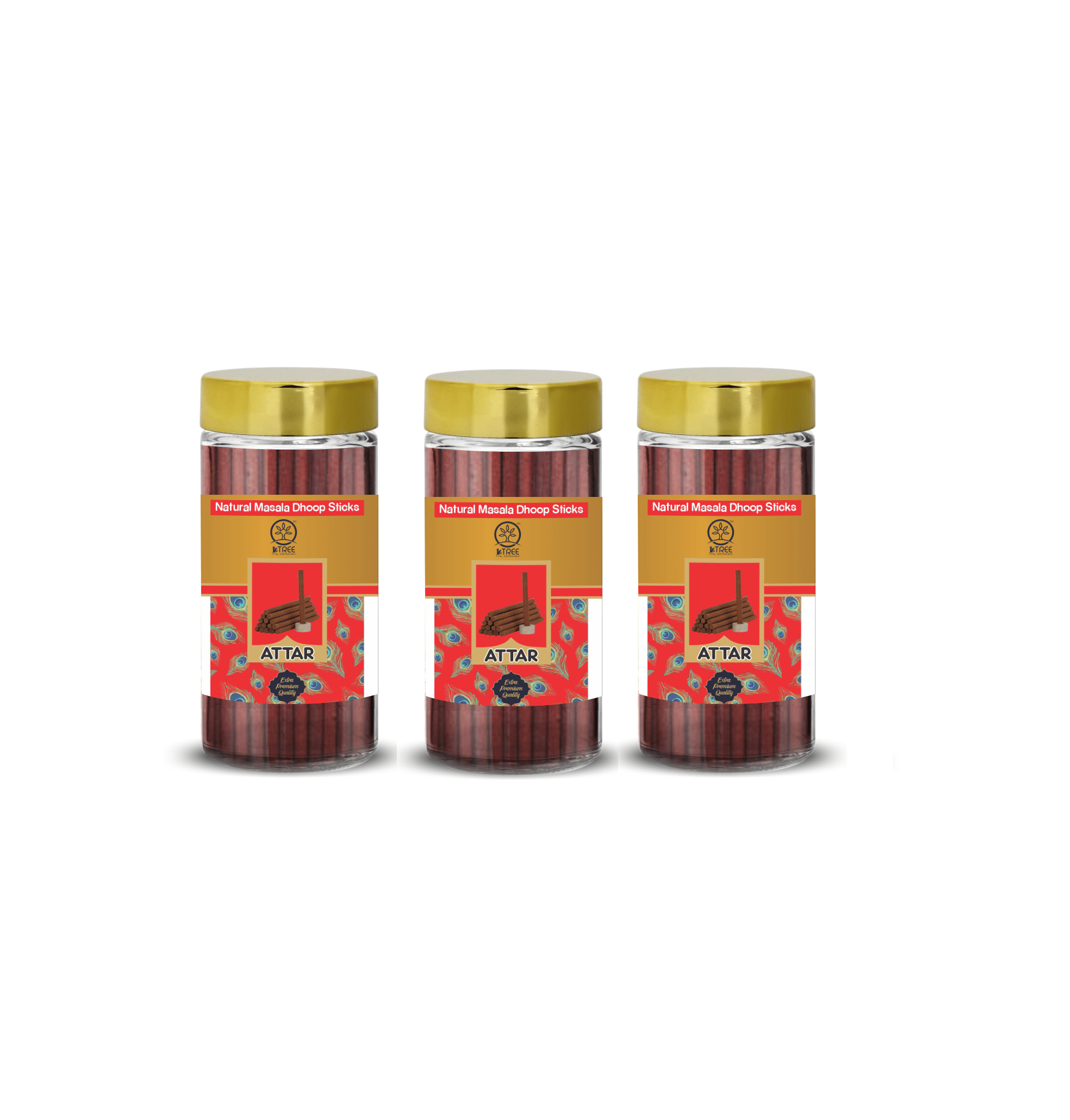     			1 Tree Dhoop,Incense Dhoop Sticks Natural 100 gm ( Pack of 3 )