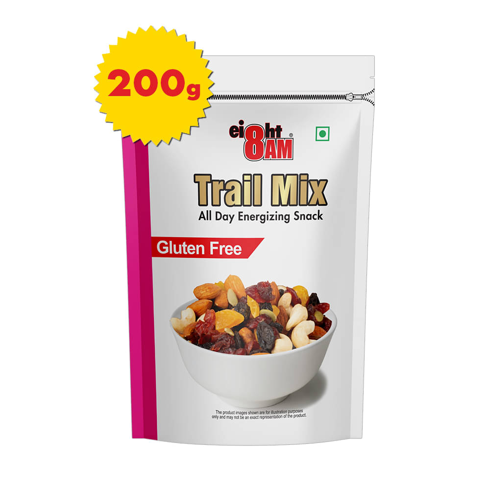 8 AM Gluten Free Trail Mix Bites 200 gm 8 AM Gluten Free Trail Mix Bites 200 gm