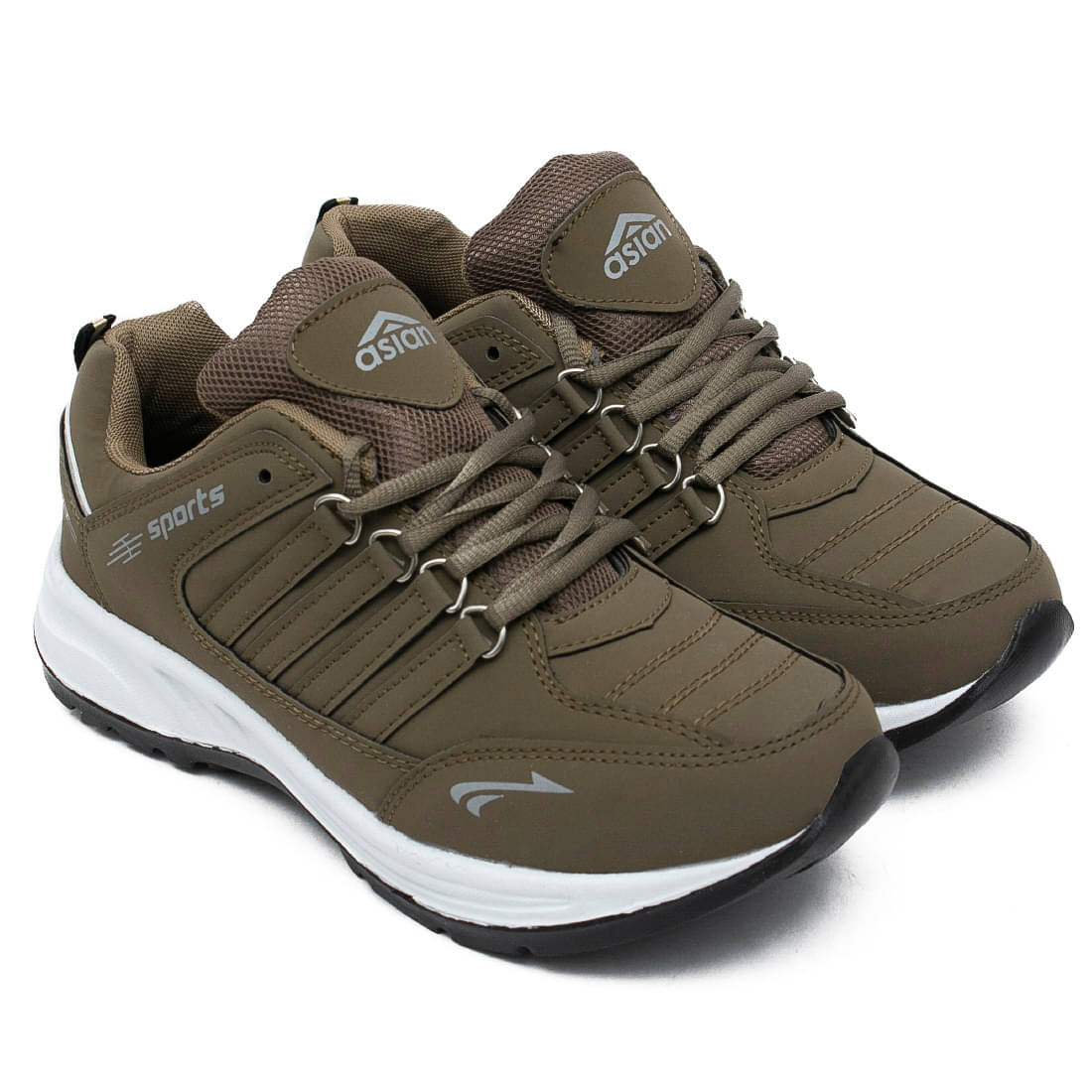     			ASIAN Green Men's Sports Running Shoes