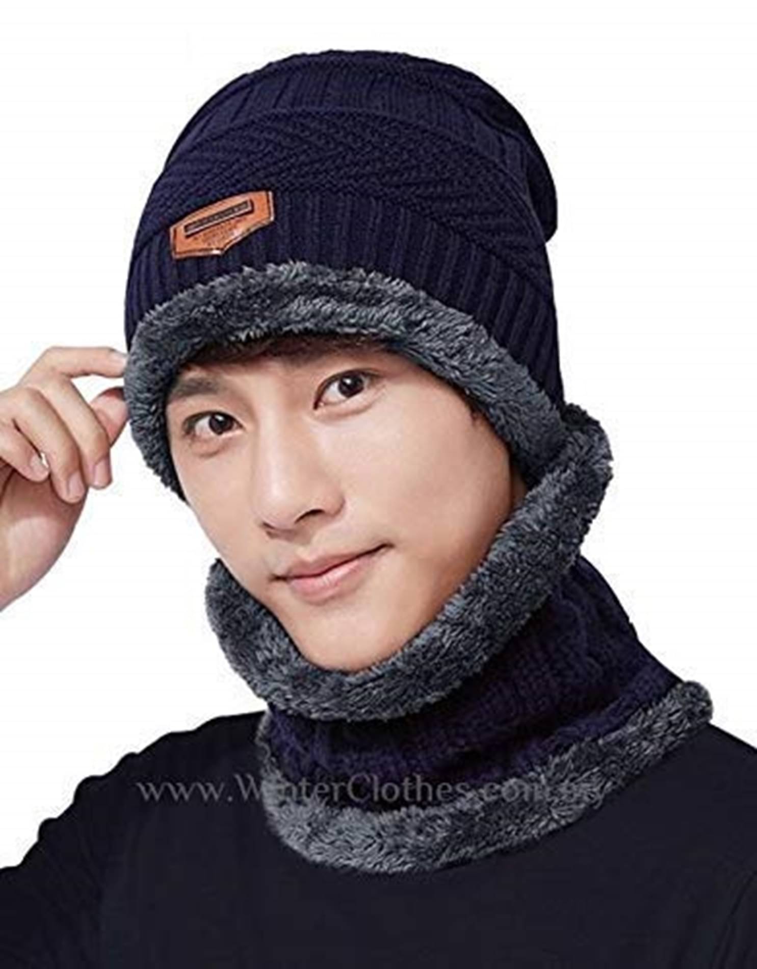 ATIPRIYA Blue Woollen Women's Cap ( Pack of 1 ) ATIPRIYA Blue Woollen Women's Cap ( Pack of 1 )