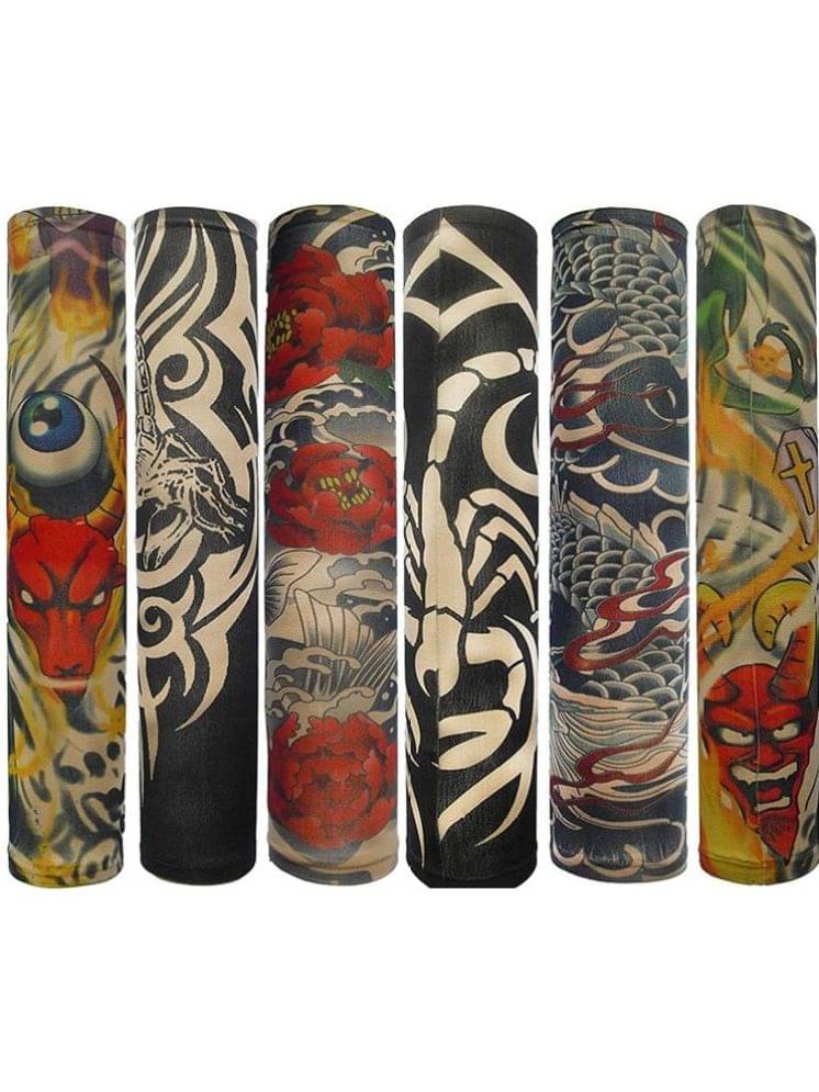ATIPRIYA Multicolor Printed Riding Sleeves ( Set of 6 ) ATIPRIYA Multicolor Printed Riding Sleeves ( Set of 6 )