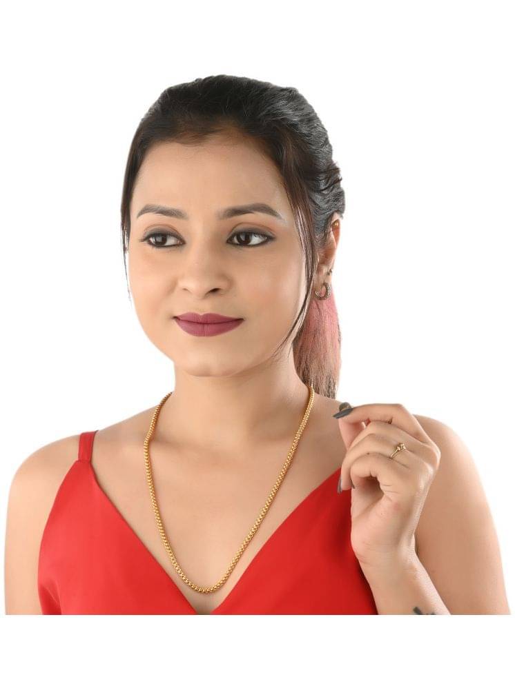 AanyaCentric Gold Plated Chain ( Set of 1 ) AanyaCentric Gold Plated Chain ( Set of 1 )