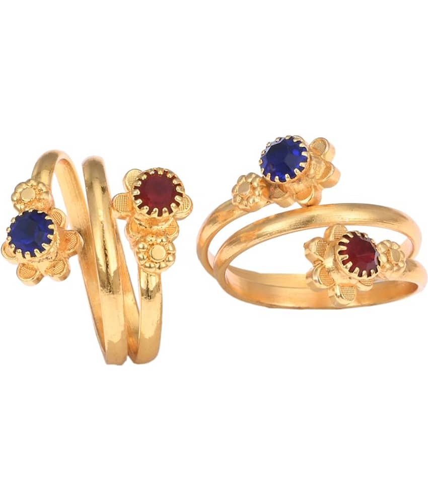 AanyaCentric Silver Toe Rings ( Pack of 1 ) - Anklets | Buy online on ZillyBuy