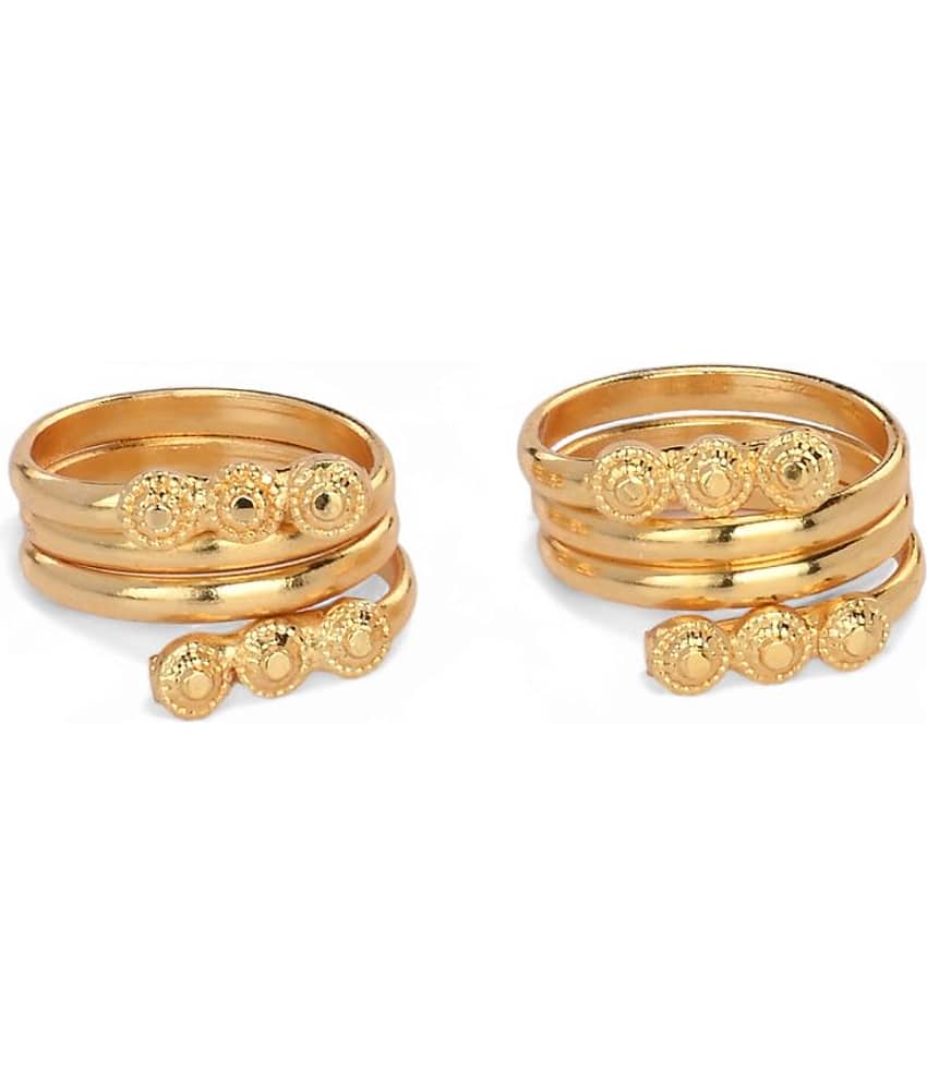 AanyaCentric Silver Toe Rings ( Pack of 1 ) - Anklets | Buy online on ZillyBuy