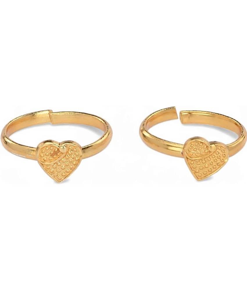 AanyaCentric Silver Toe Rings ( Pack of 1 ) - Anklets | Buy online on ZillyBuy