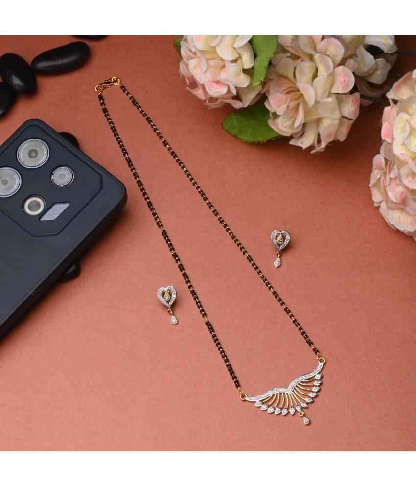 AanyaCentric Multi Color Mangalsutra Set ( Pack of 1 ) AanyaCentric Multi Color Mangalsutra Set ( Pack of 1 )