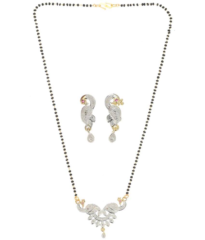     			AanyaCentric Multi Color Mangalsutra Set ( Pack of 1 )