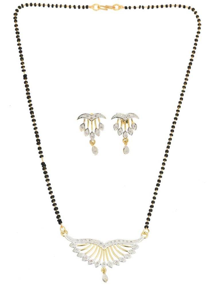     			AanyaCentric Multi Color Mangalsutra Set ( Pack of 1 )