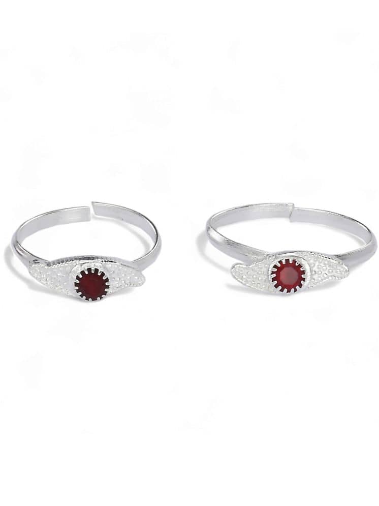 AanyaCentric Silver Toe Rings ( Pack of 1 ) - Anklets | Buy online on ZillyBuy