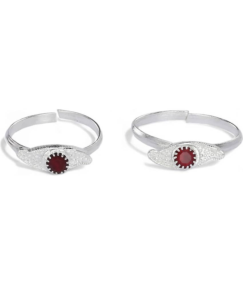 AanyaCentric Silver Toe Rings ( Pack of 1 ) - Anklets | Buy online on ZillyBuy